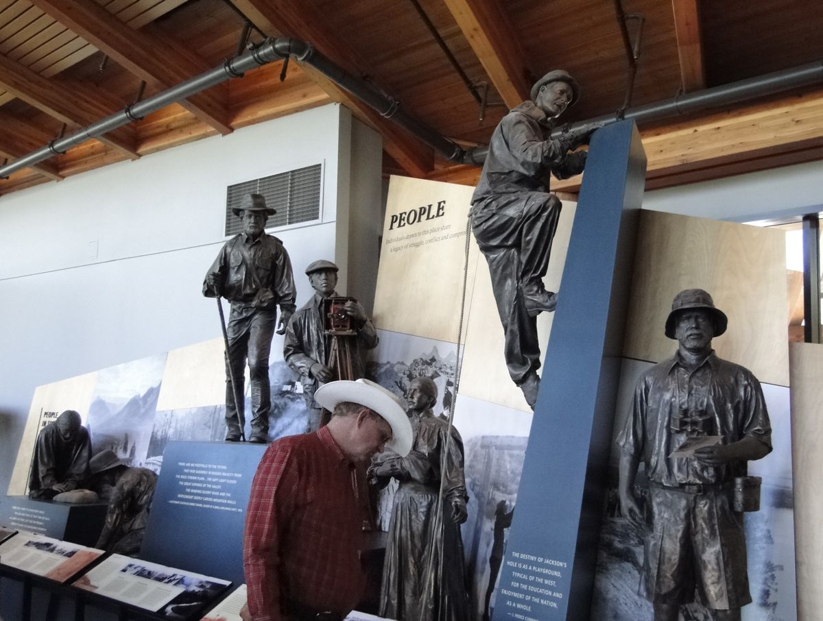 Im Visitor Center, Grand Teton National Park