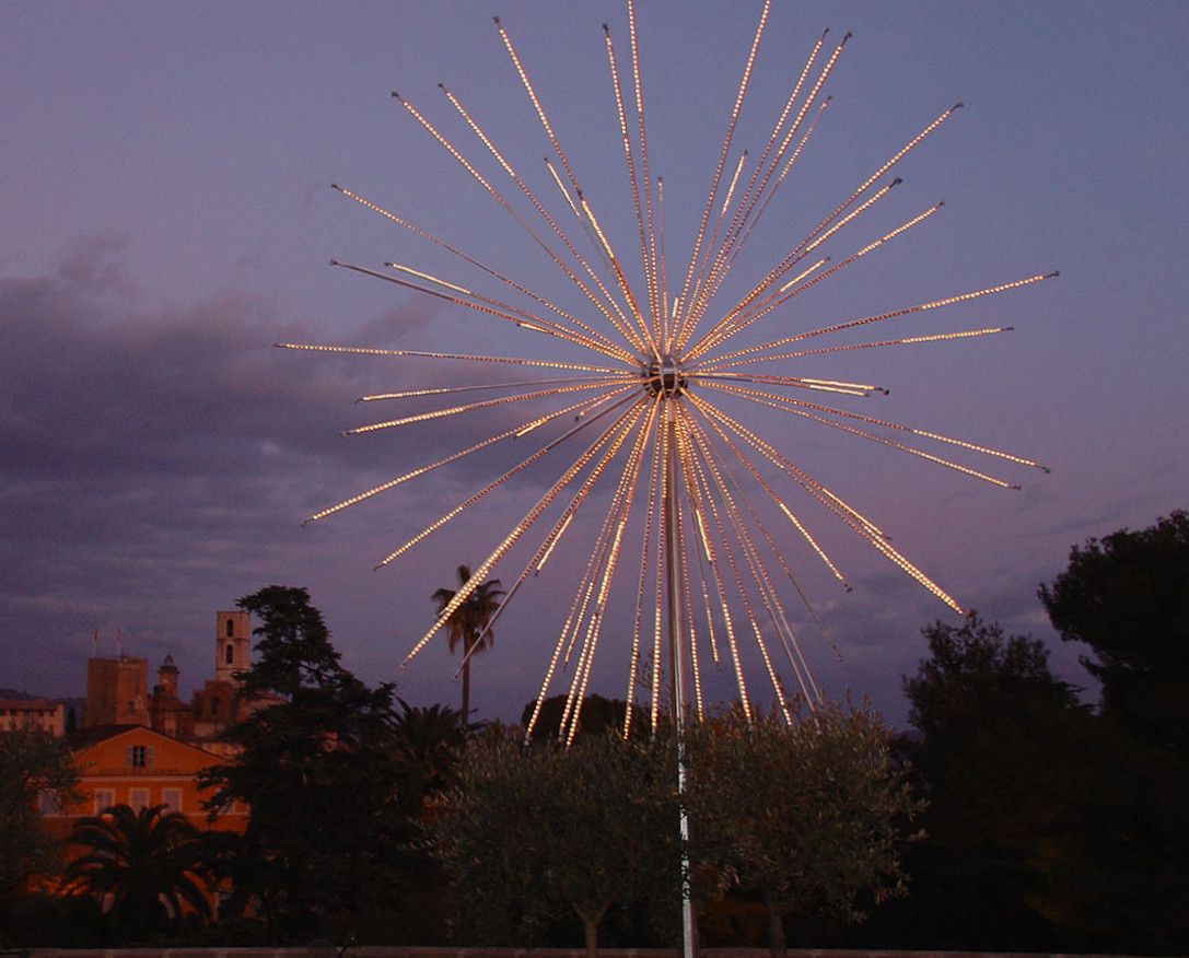 Coucher de soleil à Grasse - France