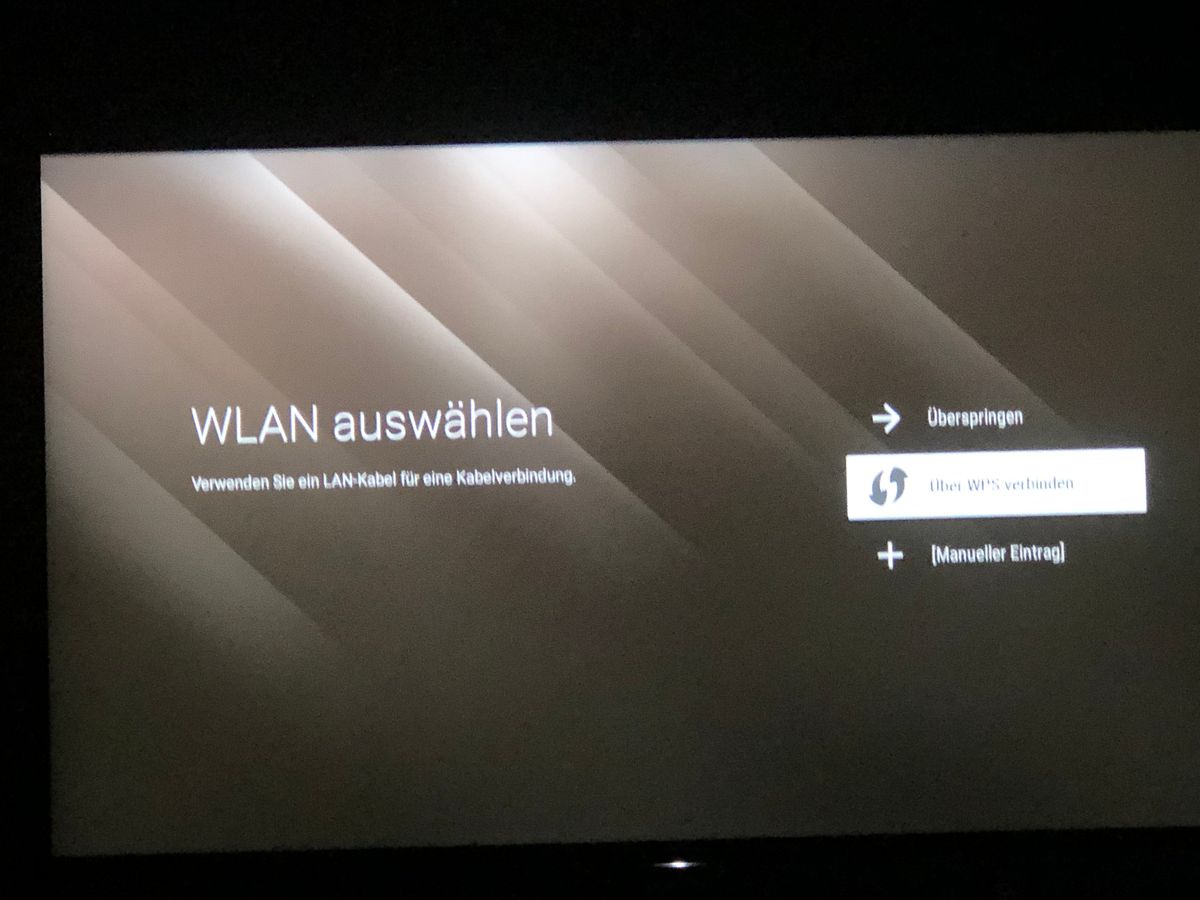 1 Einrichtung des Tv