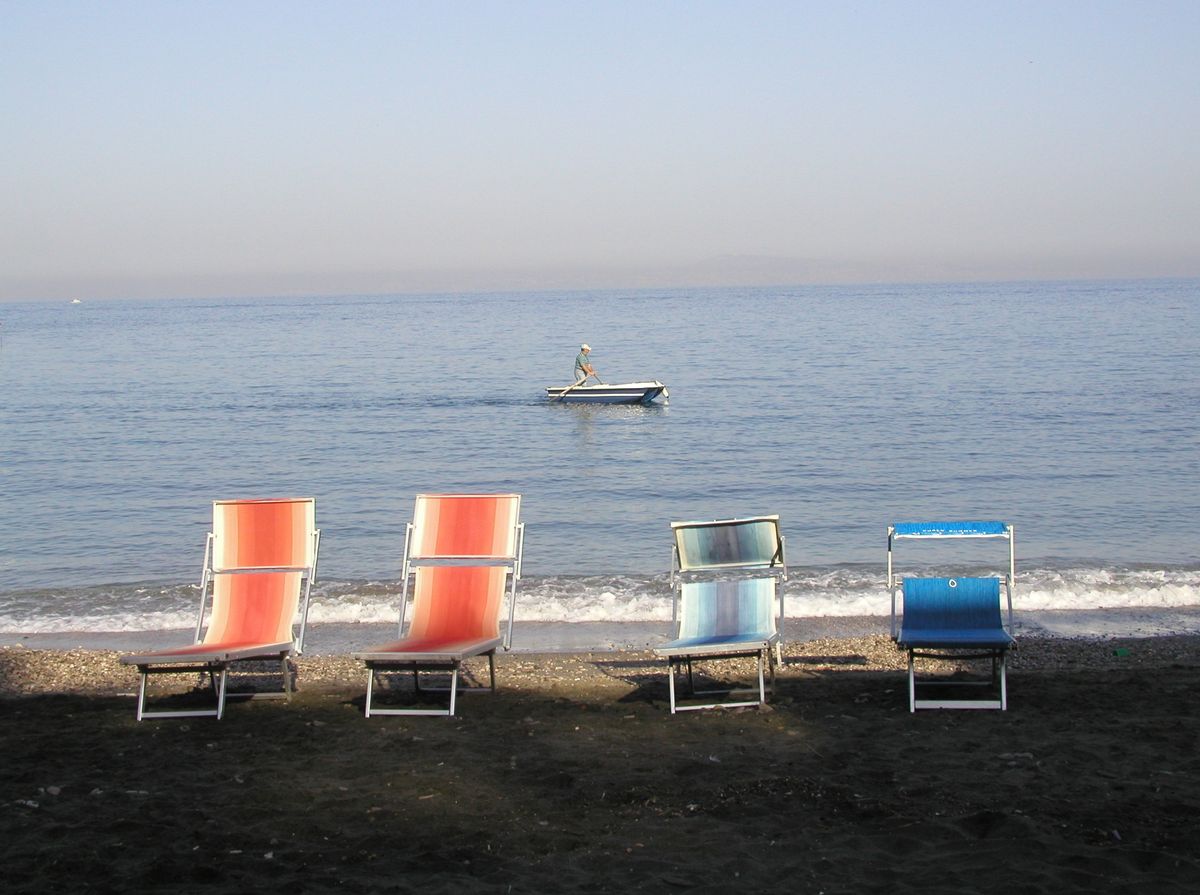 The Boatman and the Beach