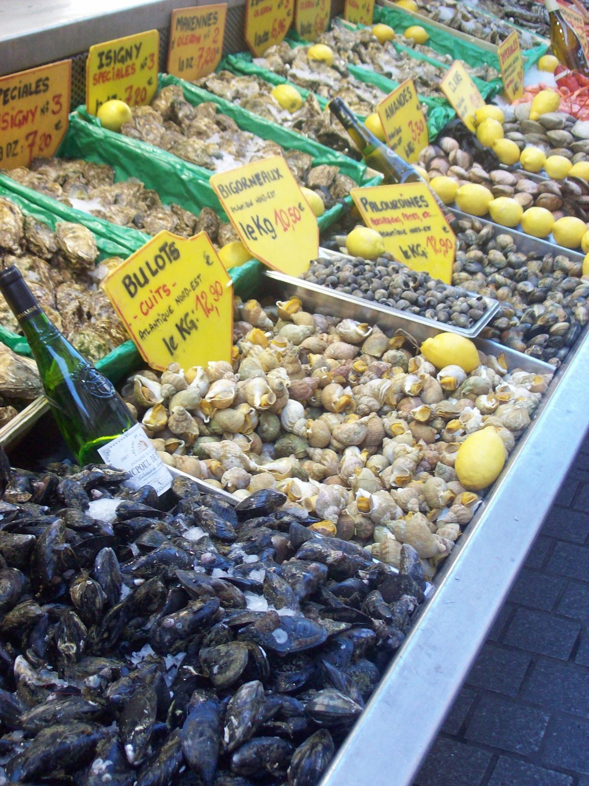 Fischmarkt in Südfranfreich